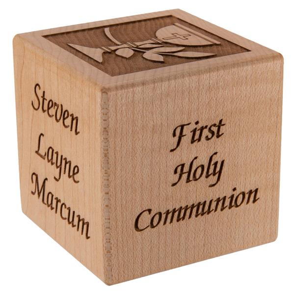 Personalized
First Communion Block
